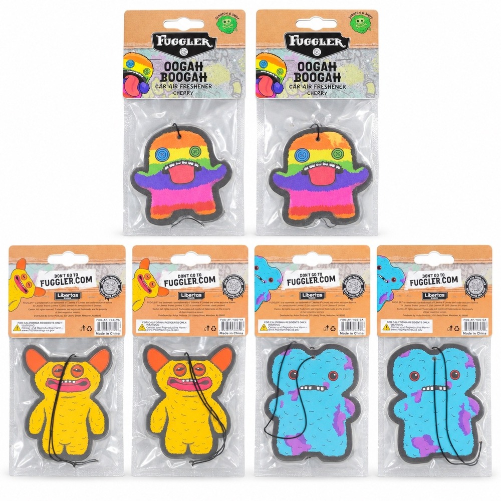 Fugglers | 6 total, new gap tooth mcgoo, oogah boogah, Grin Grin